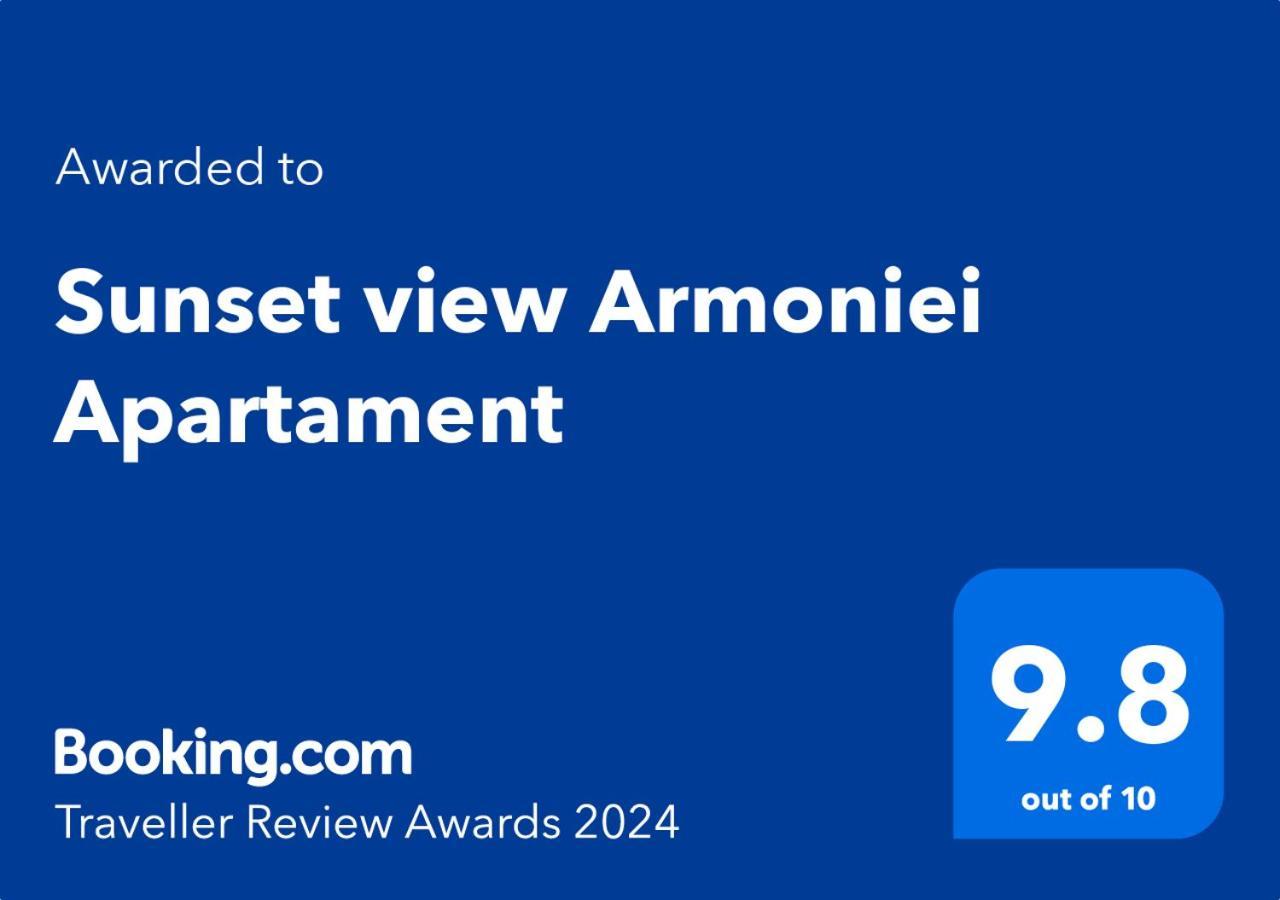 טימישוארה Sunset View Armoniei Apartament מראה חיצוני תמונה